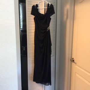 Sapphire Blue Bridesmaid Dress